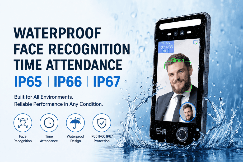 Waterproof Facial Recognition Terminals (IP65–IP67)